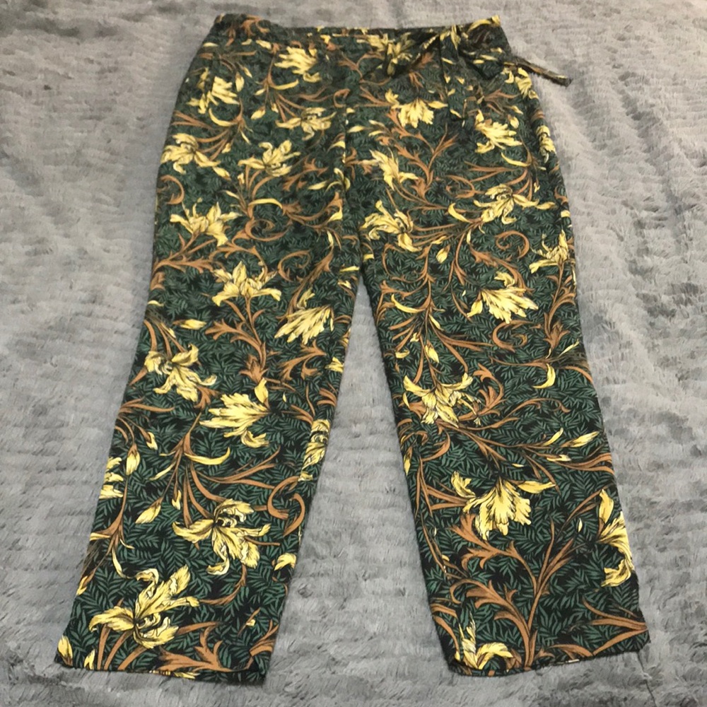ZARA Tropical Pants 🌴